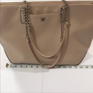 Nine West Blush Neutral Shoulder Tote